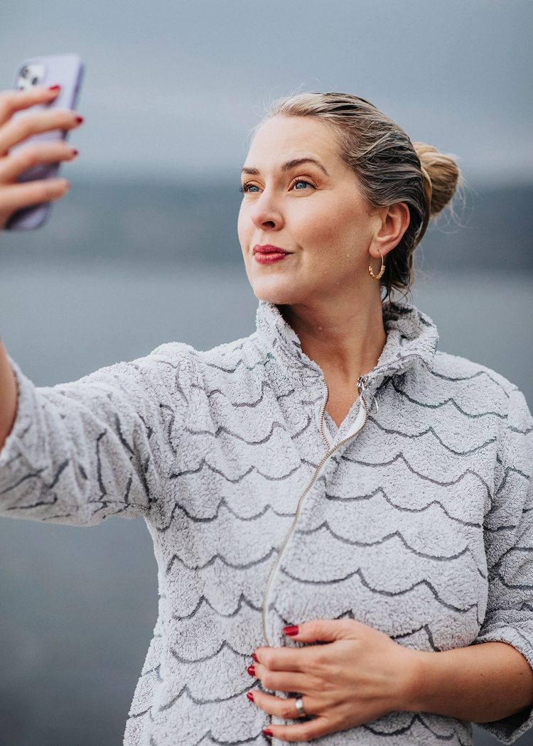 Secondary product image for "Bathrobe Women Wave"