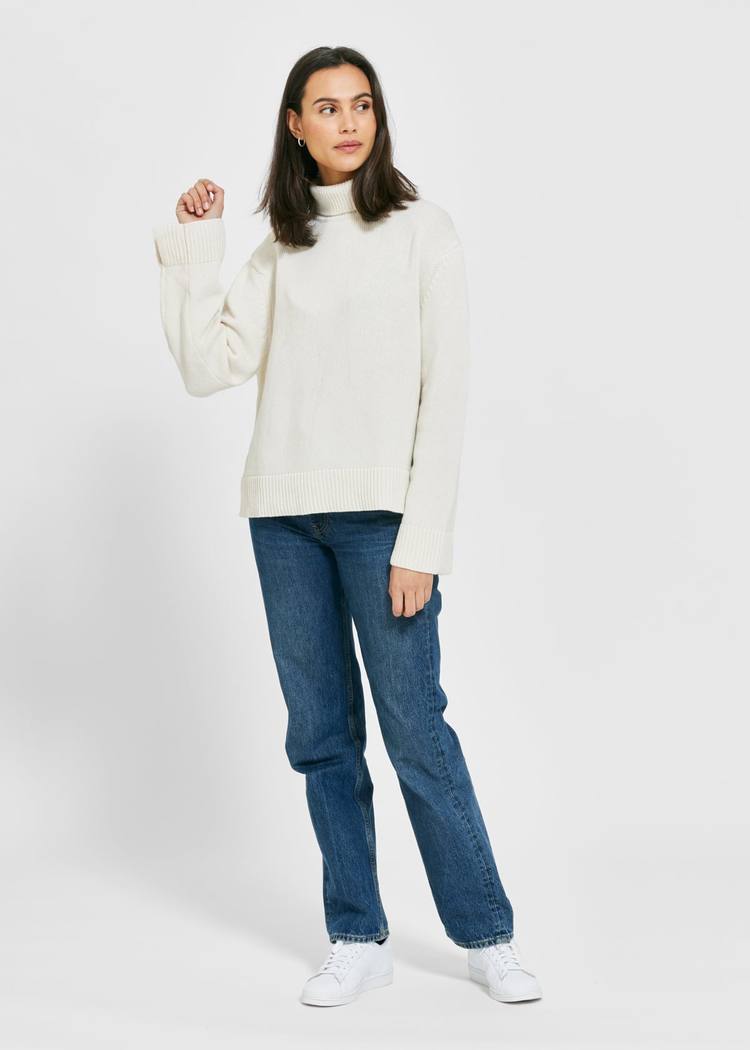 Secondary product image for "Hanna Knitted Sweater Off-white
"