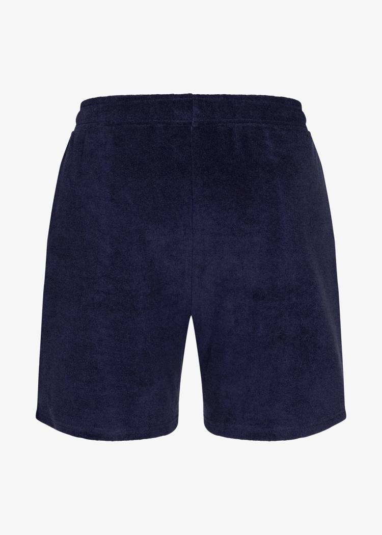Secondary product image for "Strand Frottéshorts Marinblå"