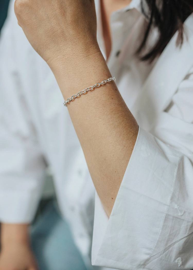 Secondary product image for "Bracelet Chain Silver"