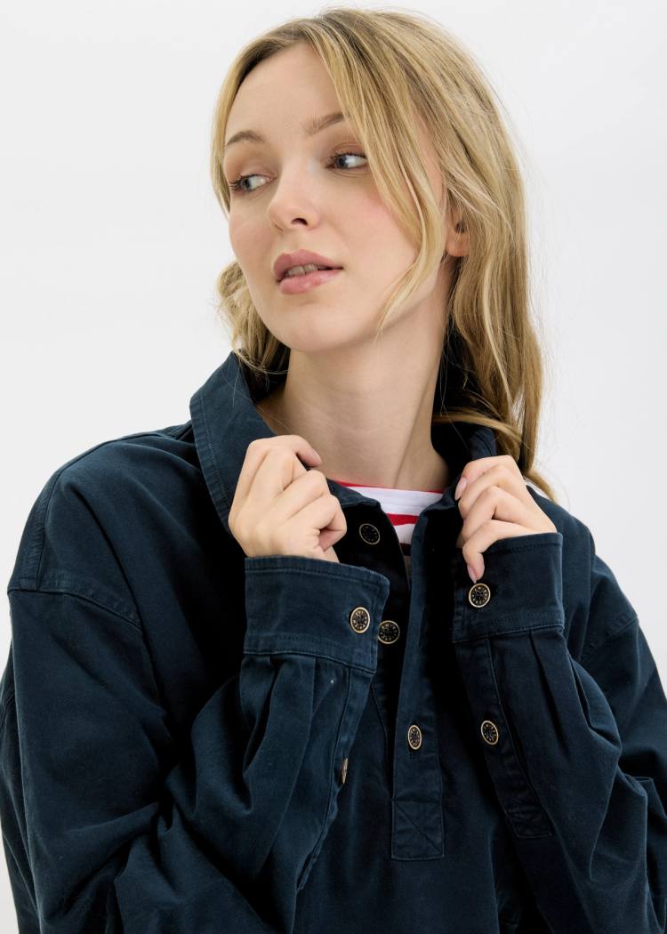 Secondary product image for "Fiskarskjorta Marinblå"