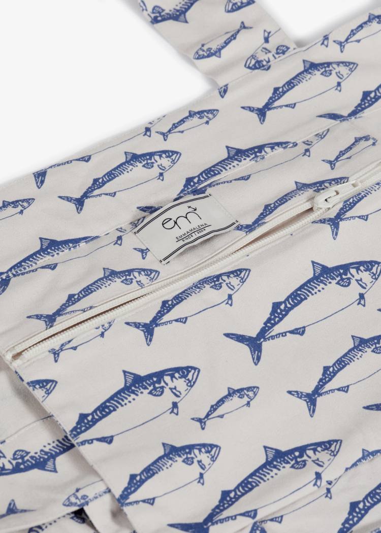 Secondary product image for "Tote Bag Makrill Vintage"