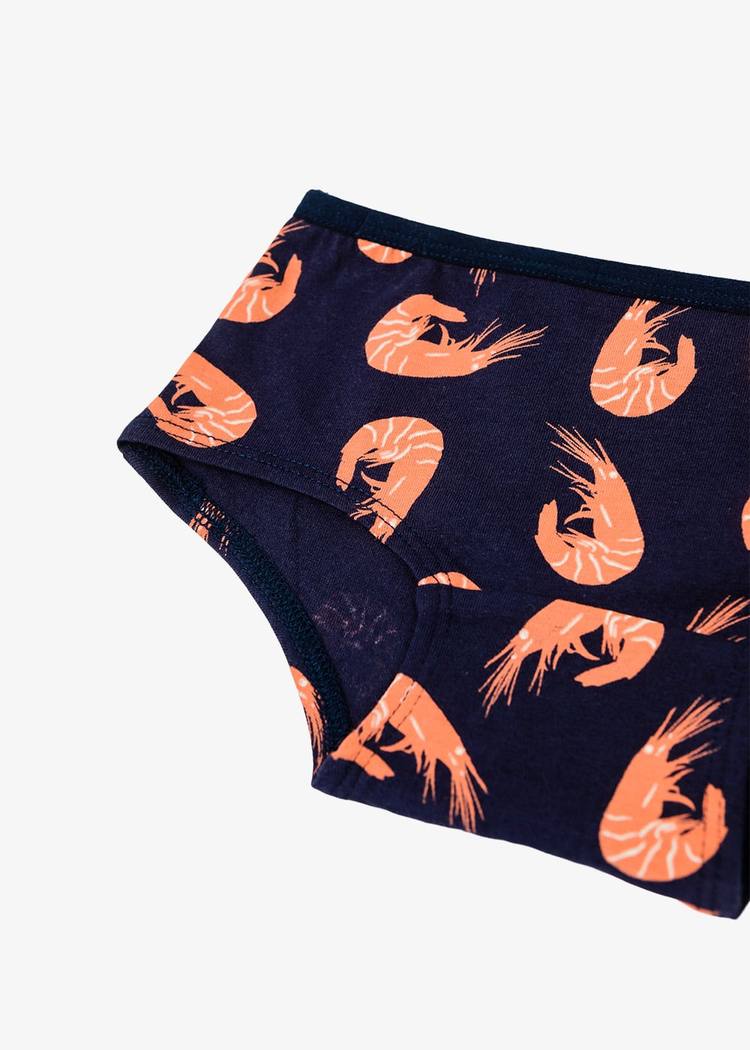 Secondary product image for "Hipster Kids Shrimp Navy"