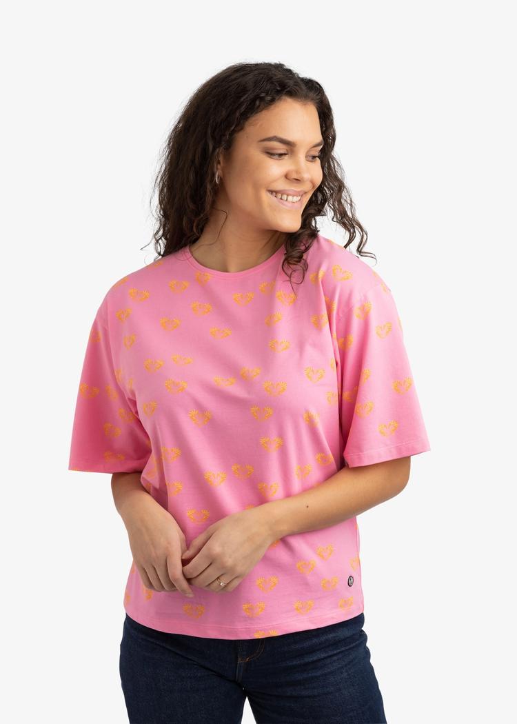 Secondary product image for "Tuva T-shirt Shrimp Heart"