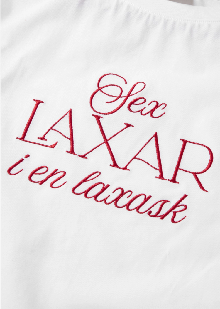Secondary product image for "Sex Laxar T-shirt Vit"