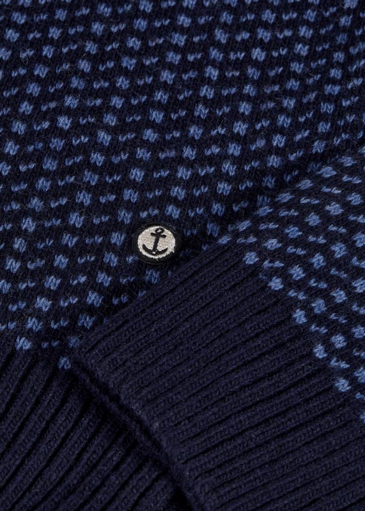 Secondary product image for "Sven-Bertil Knit Sweater Navy"
