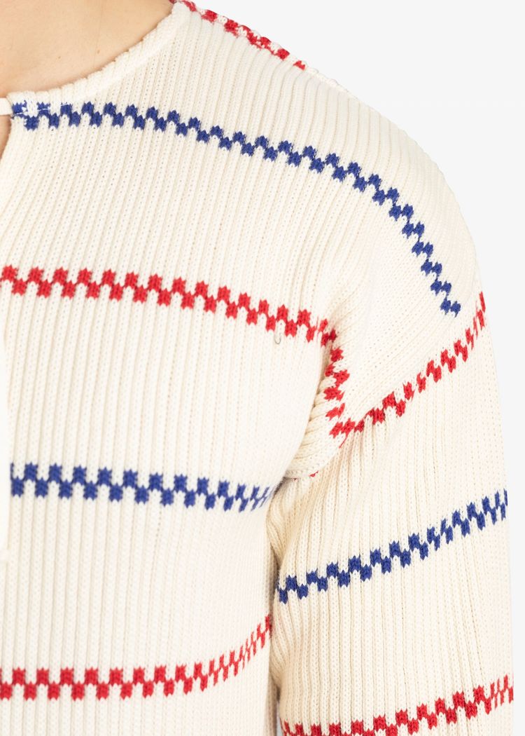 Secondary product image for "Käringö Knitted Sweater Off-white"