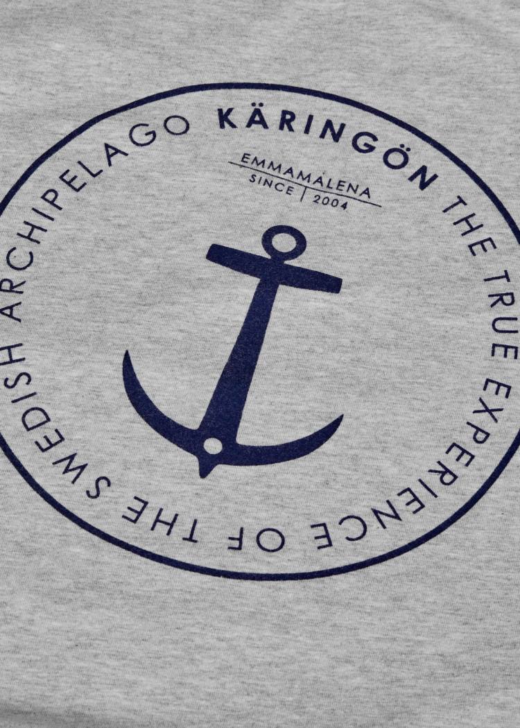 Secondary product image for "T-shirt Käringön Greymelange Unisex"