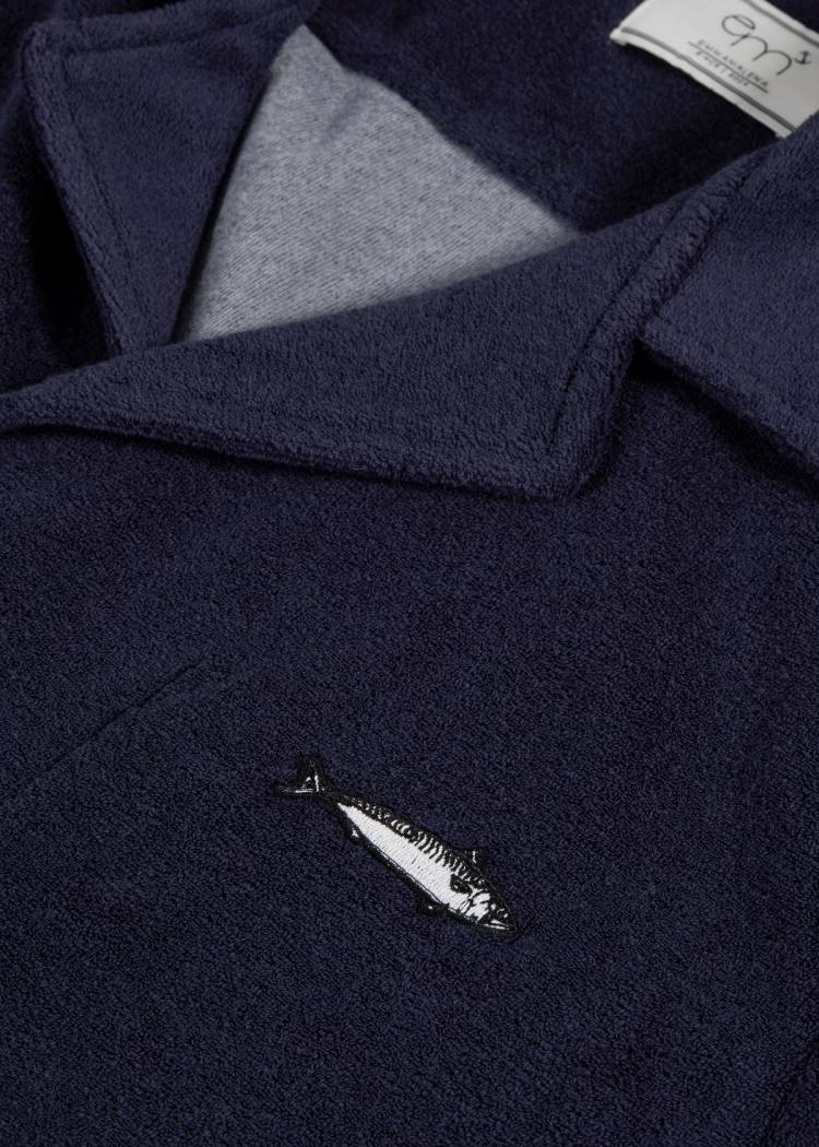 Secondary product image for "Frottéskjorta Marinblå"