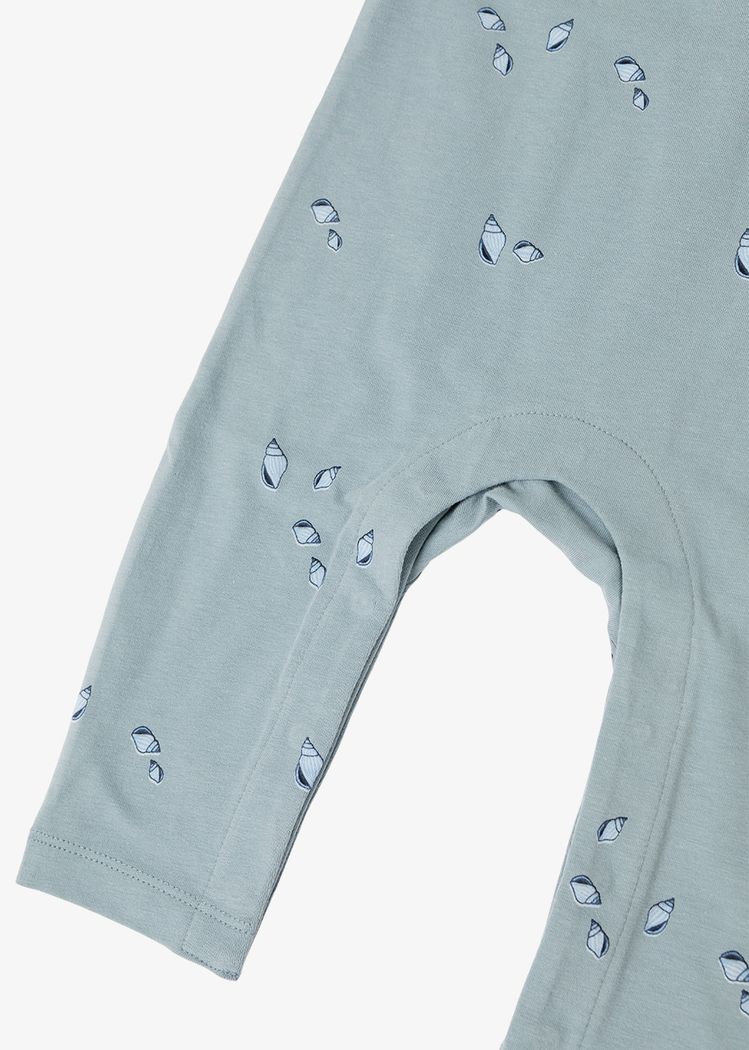 Secondary product image for "Pyjamas Mini Snäcka Granitblå"