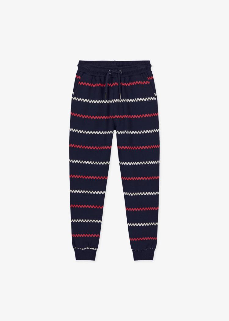 Secondary product image for "Vah Pants Käringön Stripe Navy blue"
