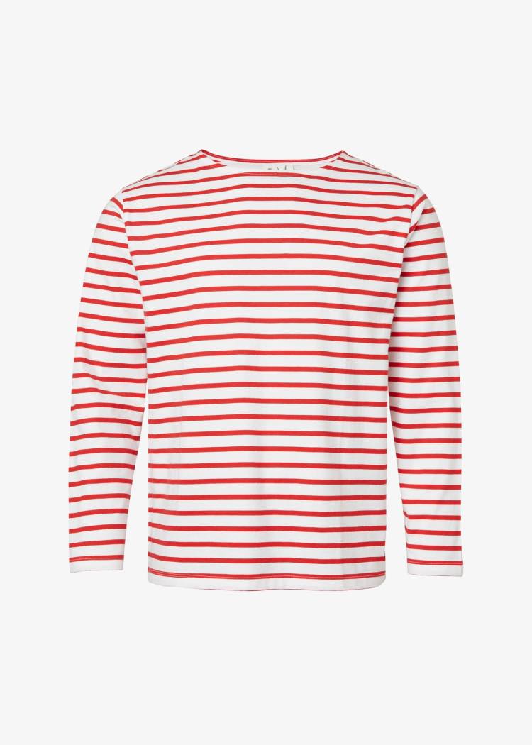 Secondary product image for "Marin Rand Vit Röd Unisex"