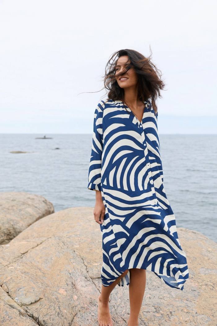 Secondary product image for "Lykkeli Klänning windy wave"