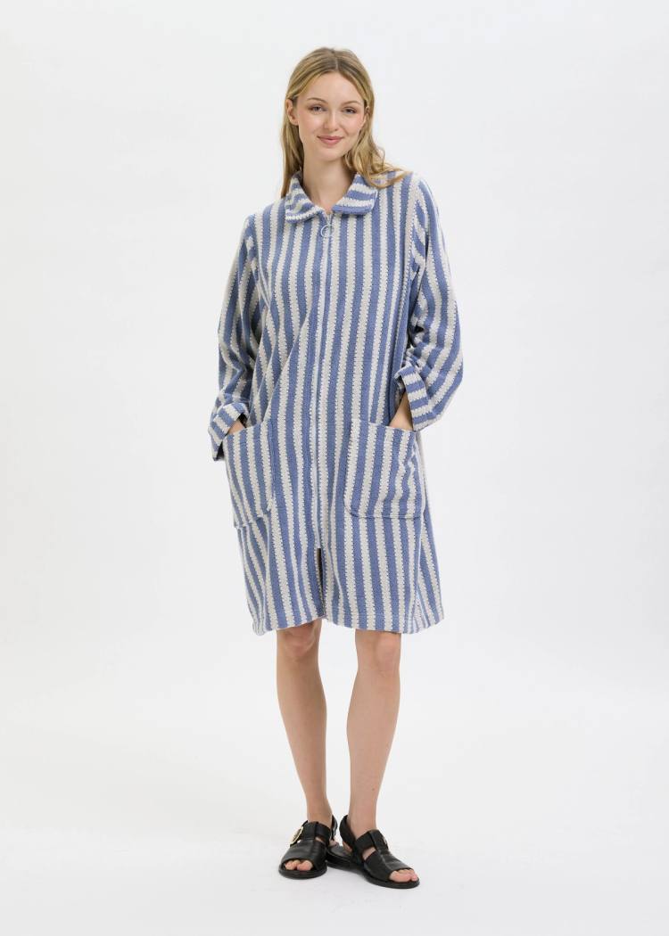 Secondary product image for "Bathrobe Ladies Stripe"