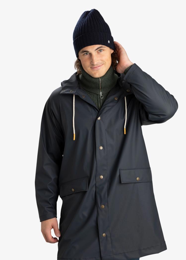 Secondary product image for "Storm Rain Jacket Navy"