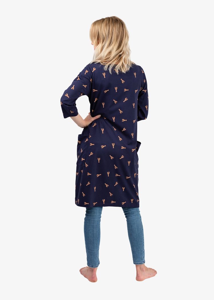 Secondary product image for "Judit Klänning Hummer Marinblå"