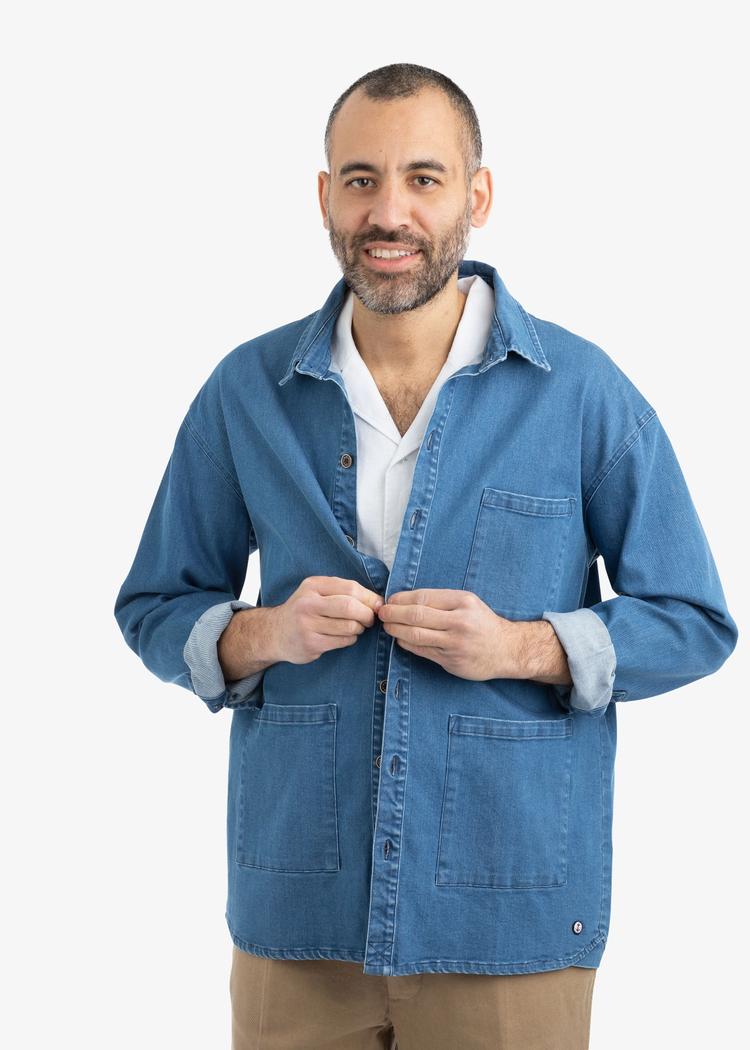 Secondary product image for "Three Pocket Skjorta Jeans"