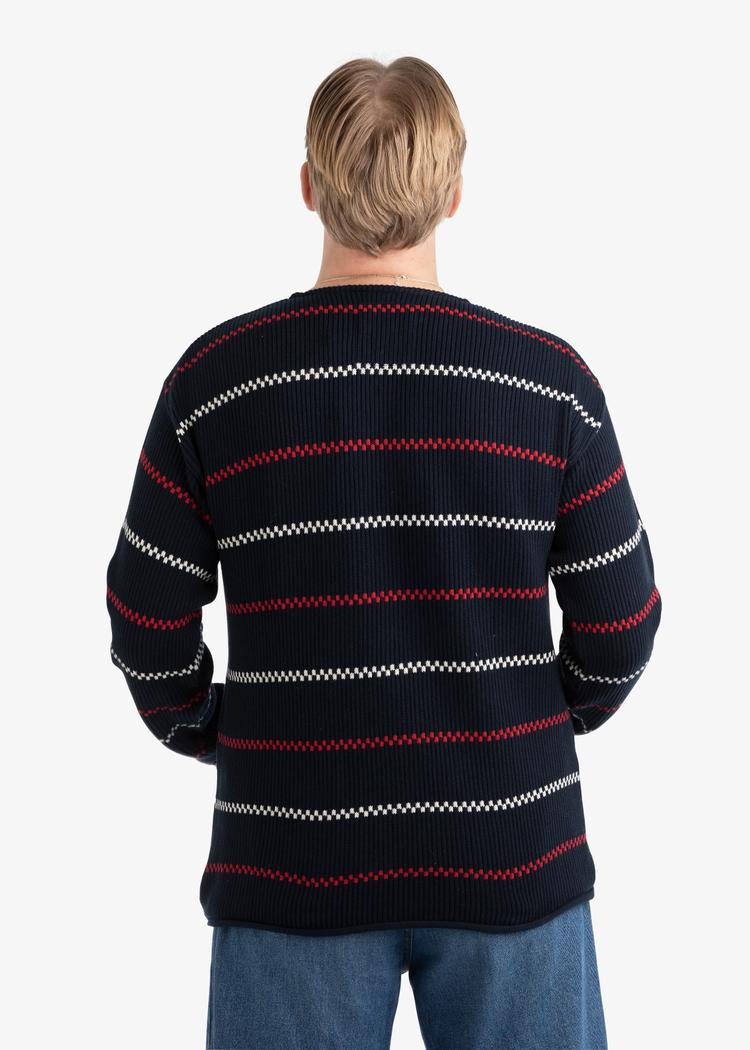 Secondary product image for "Käringötröja Stickad Marinblå"