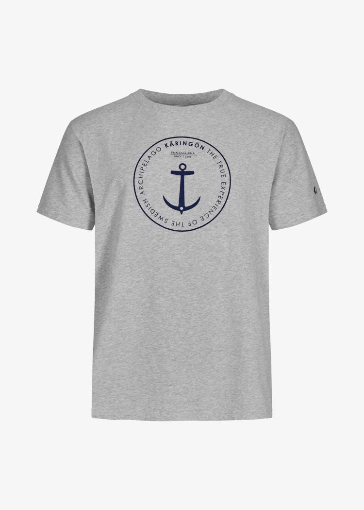 Secondary product image for "T-shirt Käringön Greymelange Unisex"