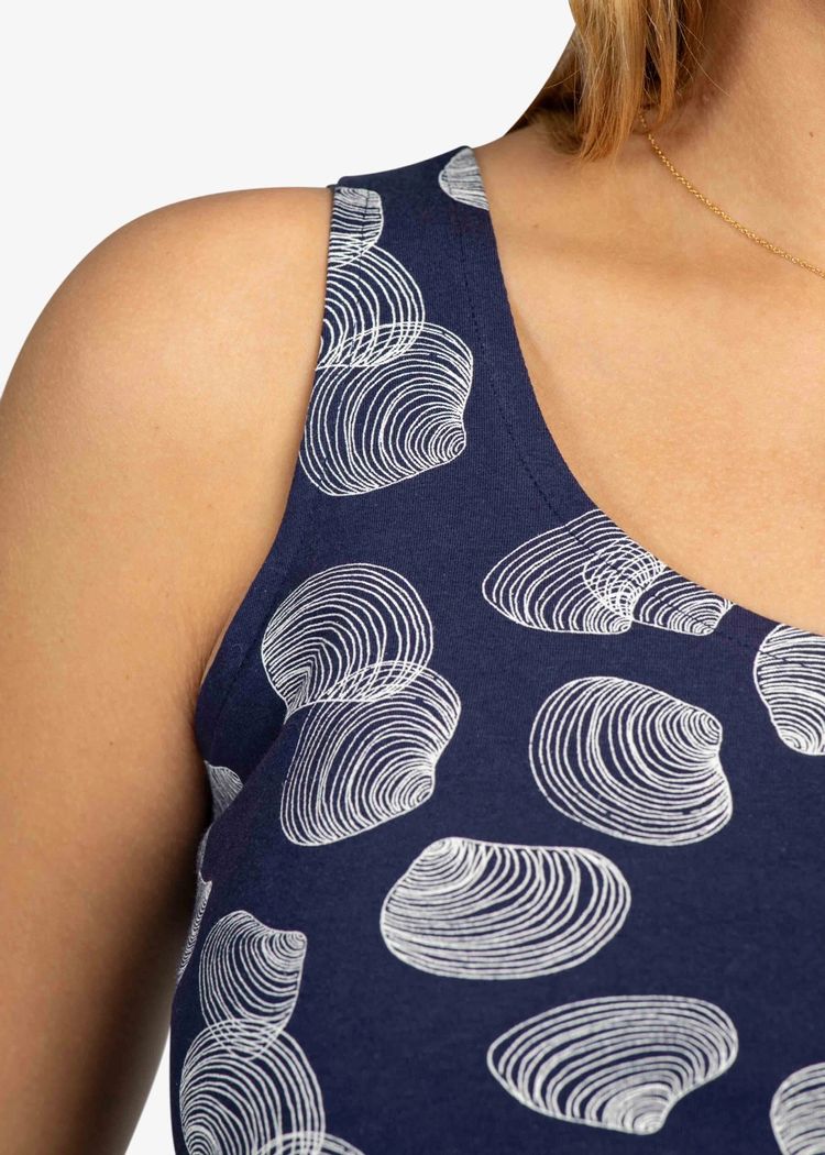 Secondary product image for "Melina Top Shell Navy"