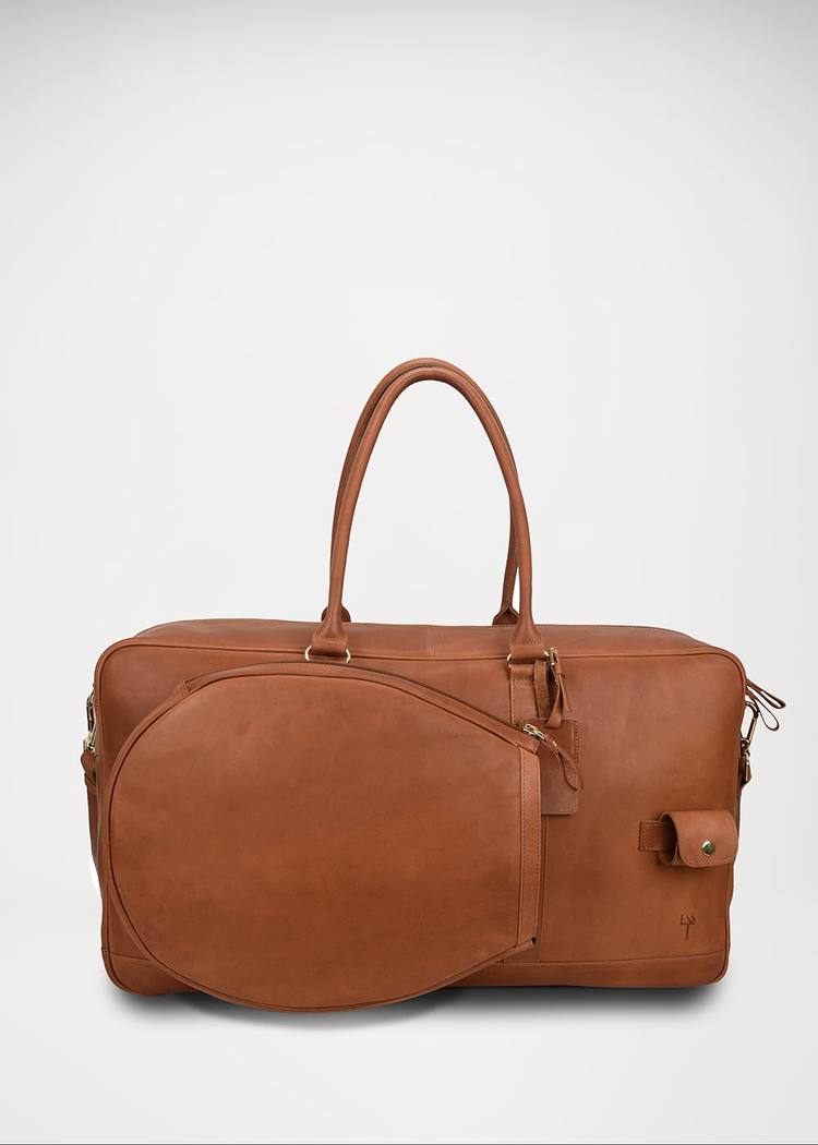 Secondary product image for "ESS Tennis One Racket Tennis Bag Cognac"