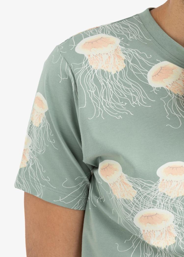 Secondary product image for "T-shirt Manet Grön"