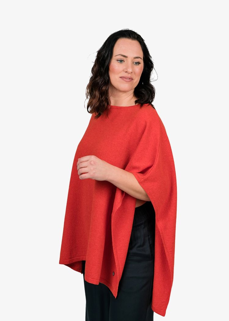 Secondary product image for "Lo Poncho Orange"