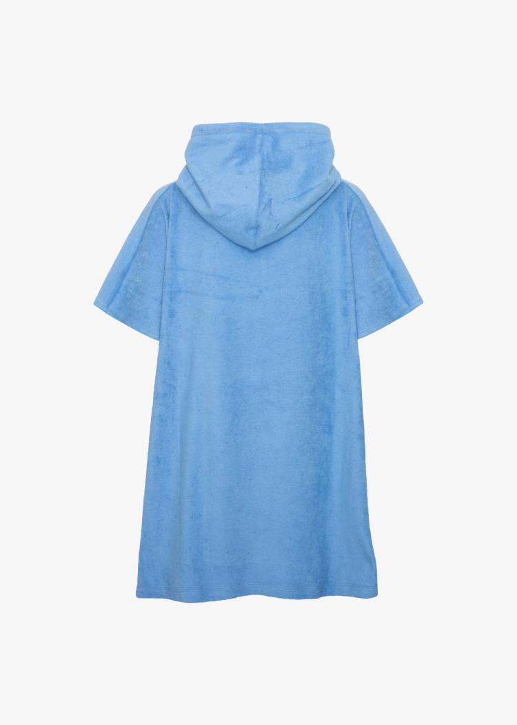 Secondary product image for "Terry Poncho Blue Kids"