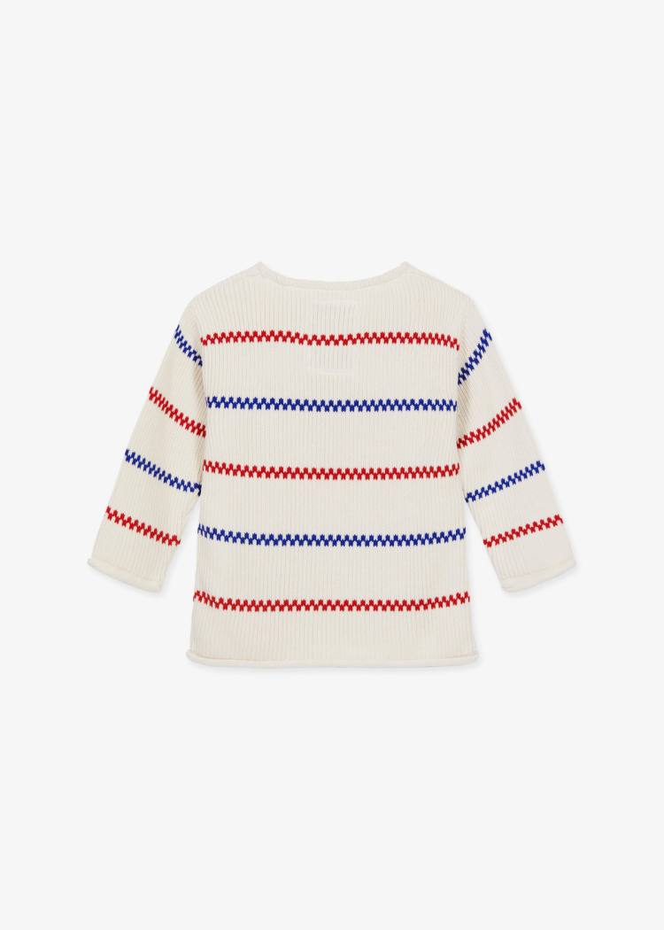 Secondary product image for "Käringö Knitted Sweater Kids Off-white"