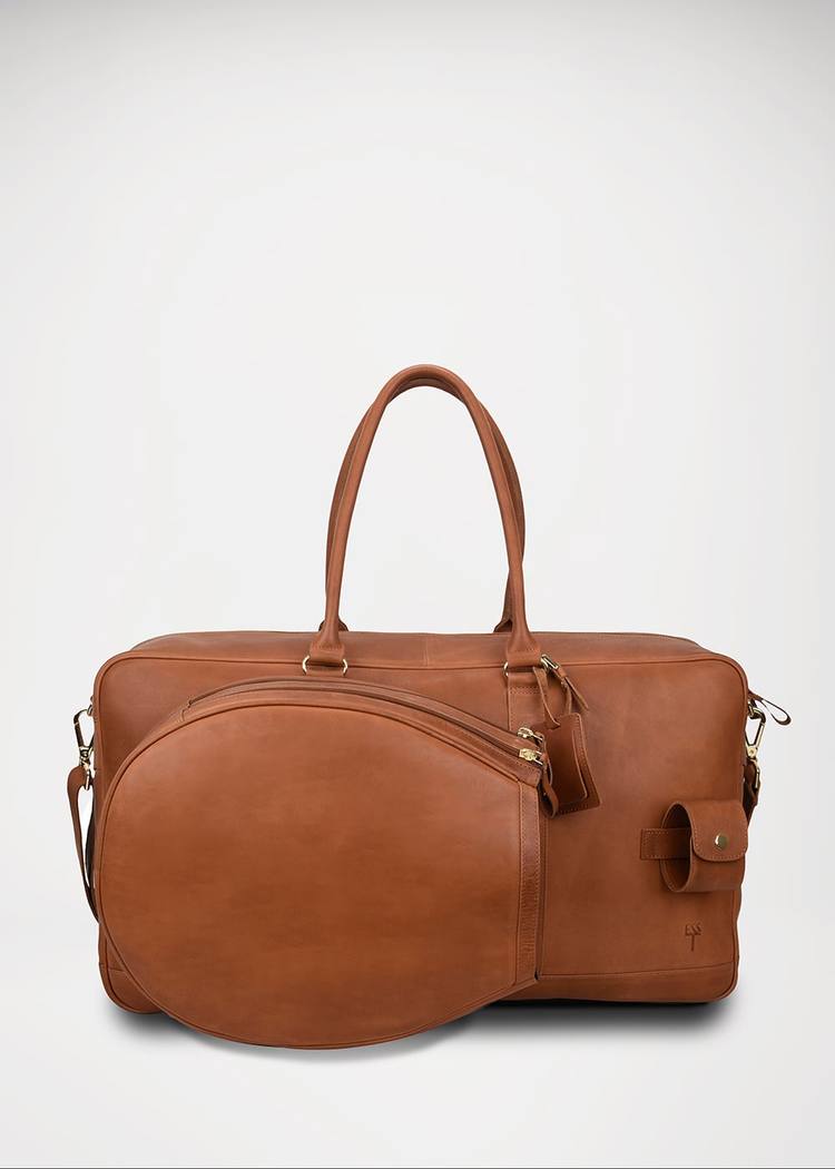 Secondary product image for "ESS Tennis Two Racket Tennis Bag Cognac"