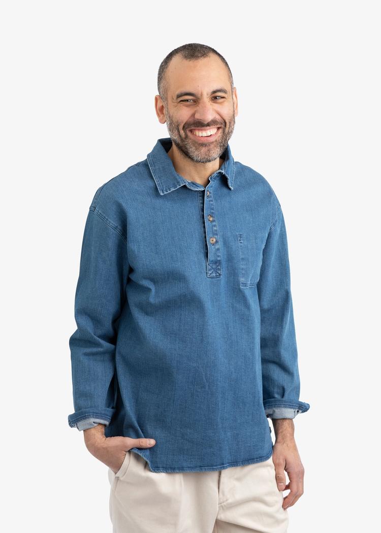 Secondary product image for "Fiskarskjorta Denim"