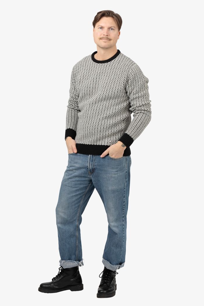 Secondary product image for "Evert Stickad Tröja"