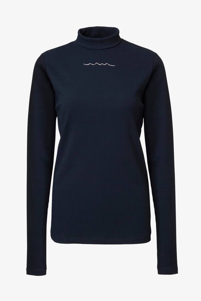 Secondary product image for "Polo Rib Windy Wave Navy"