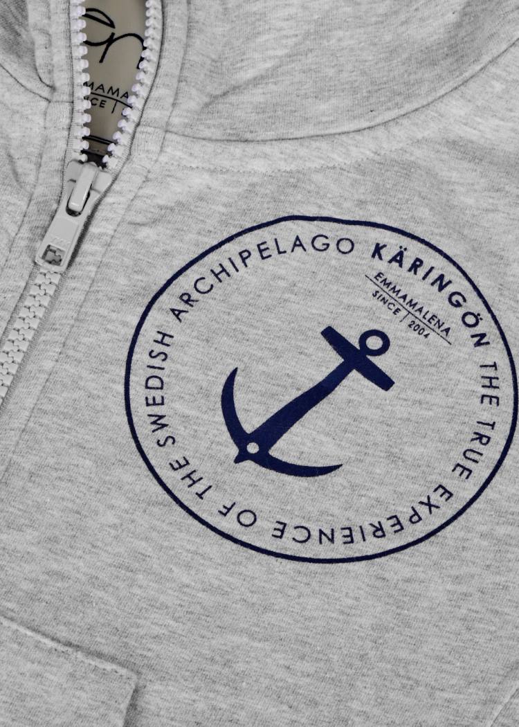 Secondary product image for "Hood Kids Käringön Gray Melange"