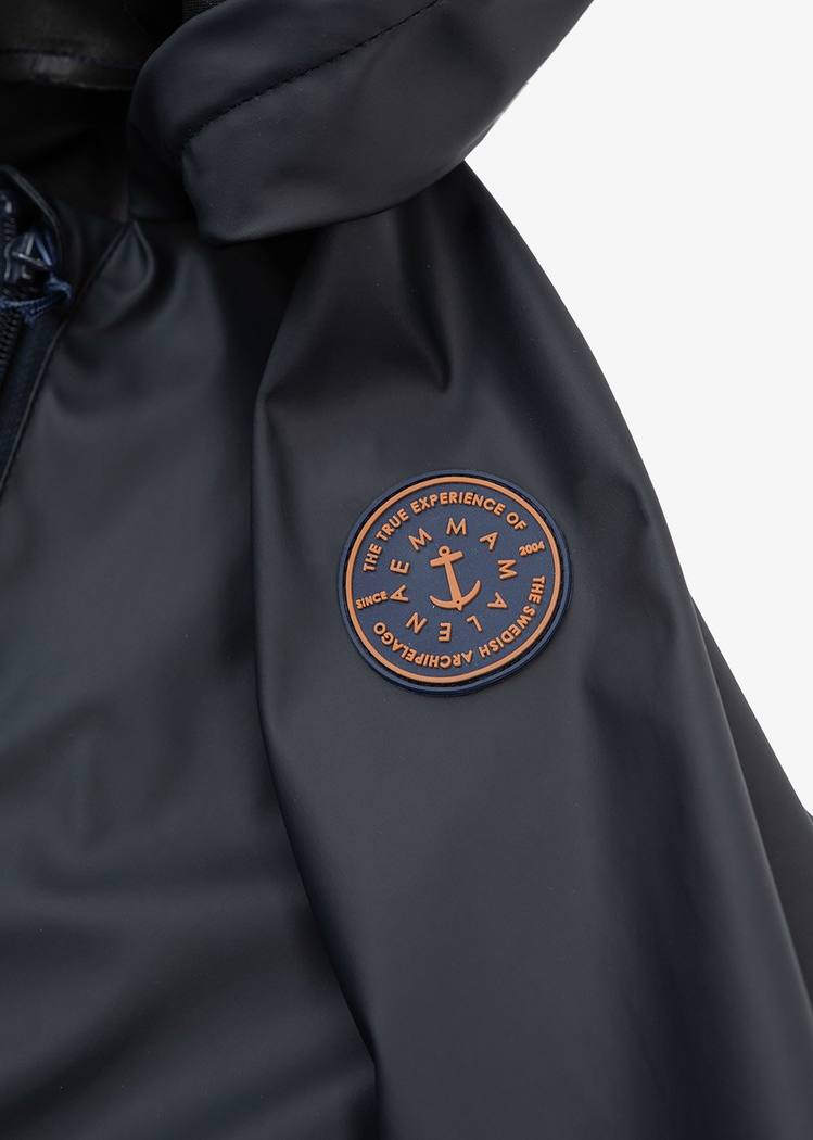 Secondary product image for "Storm Regnjacka Barn Marinblå"