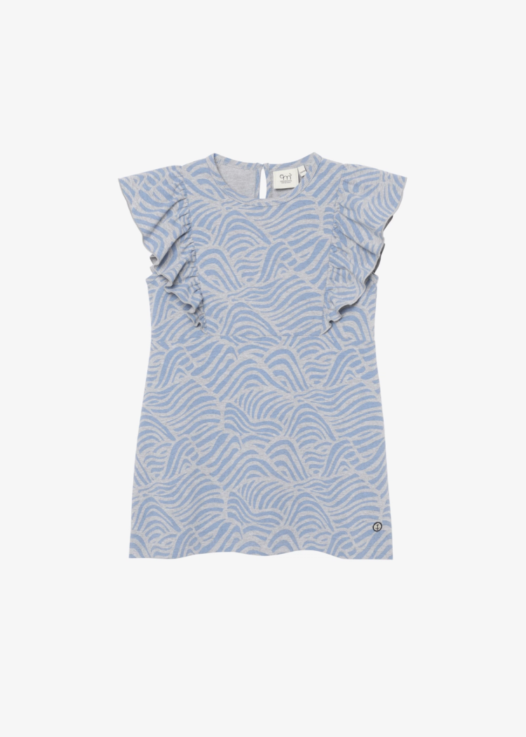 Secondary product image for "Lova Dress Wave Navy Kids"