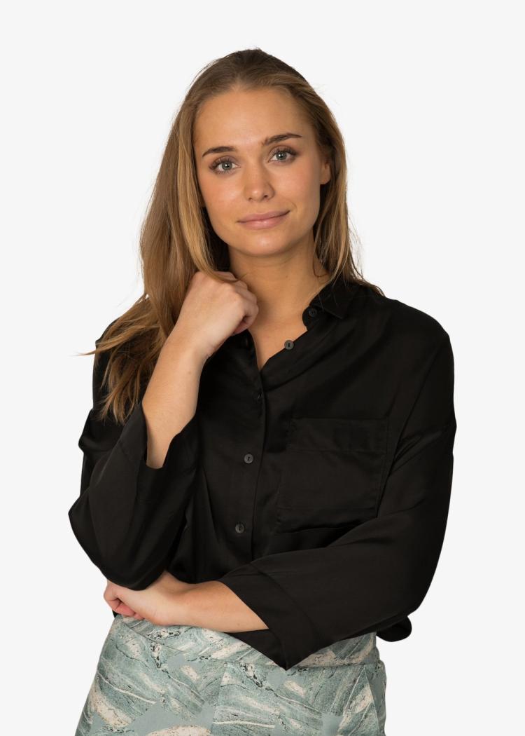 Secondary product image for "Ina Skjorta Svart"
