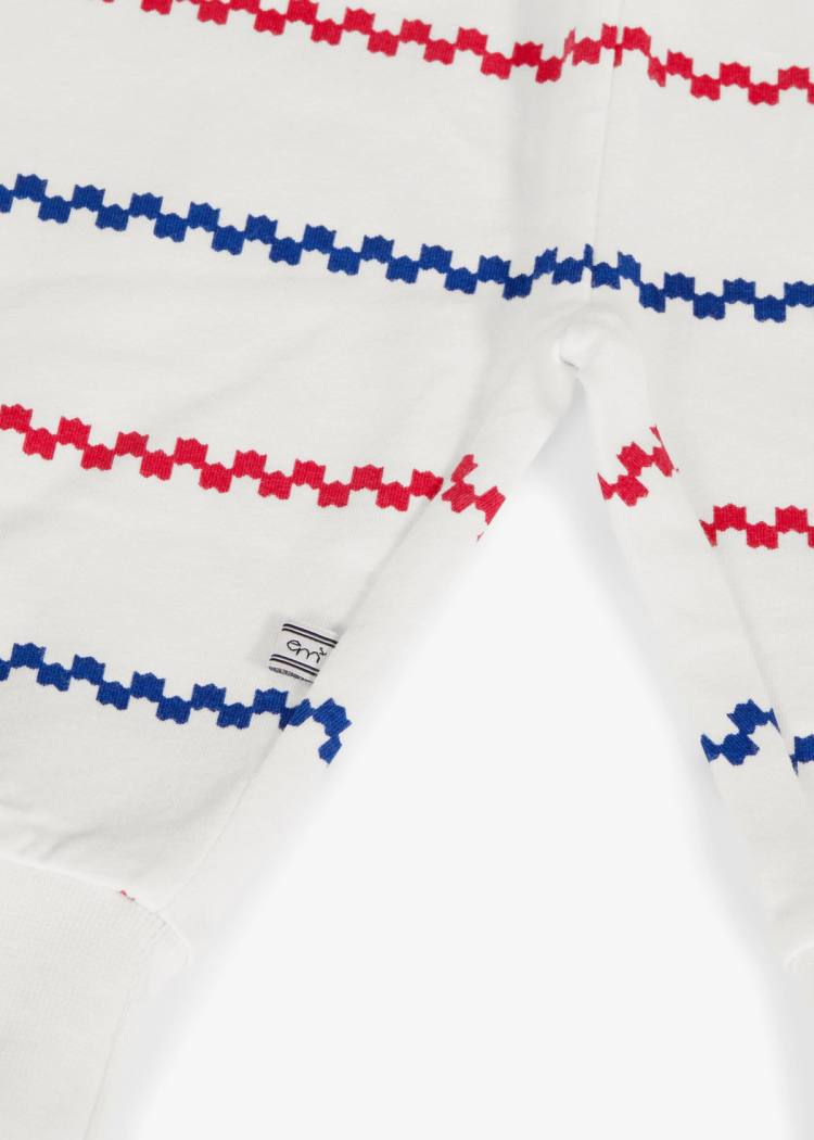 Secondary product image for "Tights Baby Käringön Stripe Offwhite"