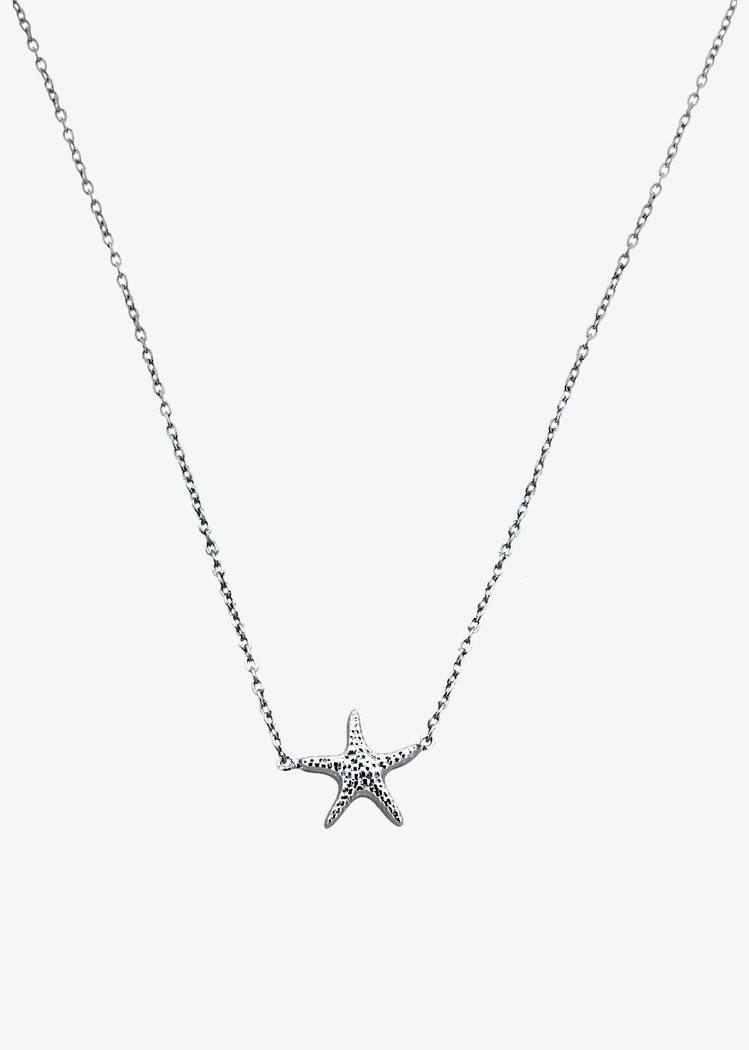 Secondary product image for "Halsband Sjöstjärna Silver"