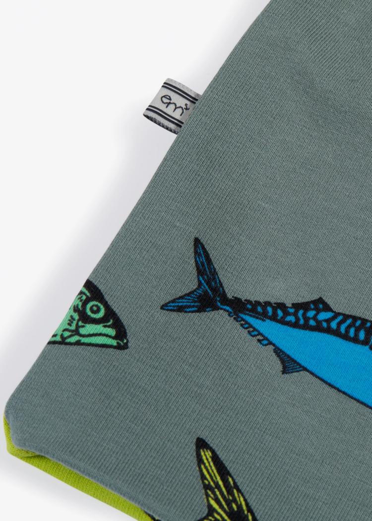 Secondary product image for "Beanie Mackerel Multi Green"