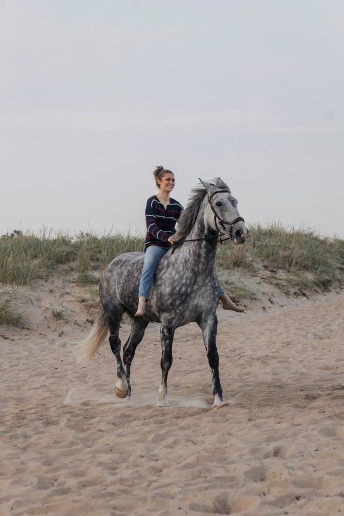 Secondary product image for "Käringö Knitted Sweater Navy"