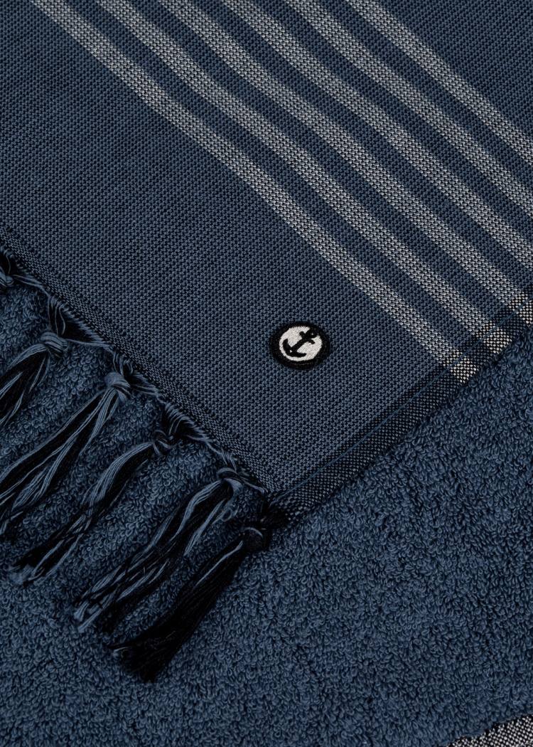 Secondary product image for "Strandhandduk Våg Petrol"