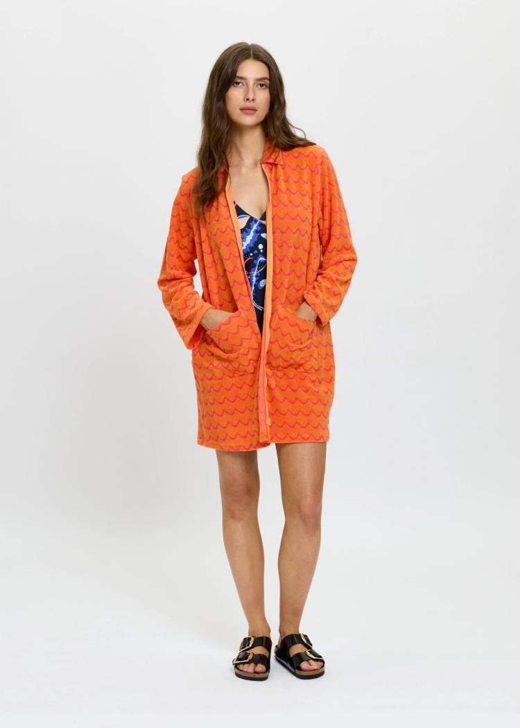 Secondary product image for "Badrock Archipelago Orange/Rosa Våg"