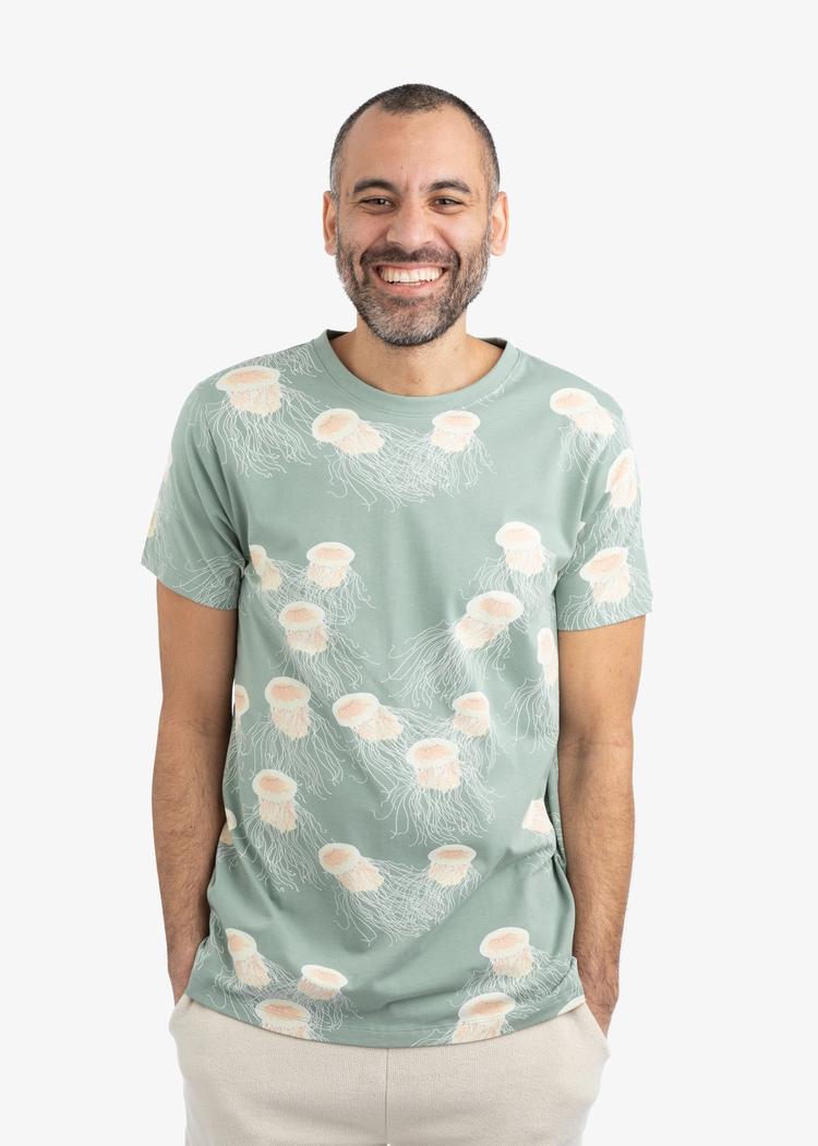 Secondary product image for "T-shirt Manet Grön"