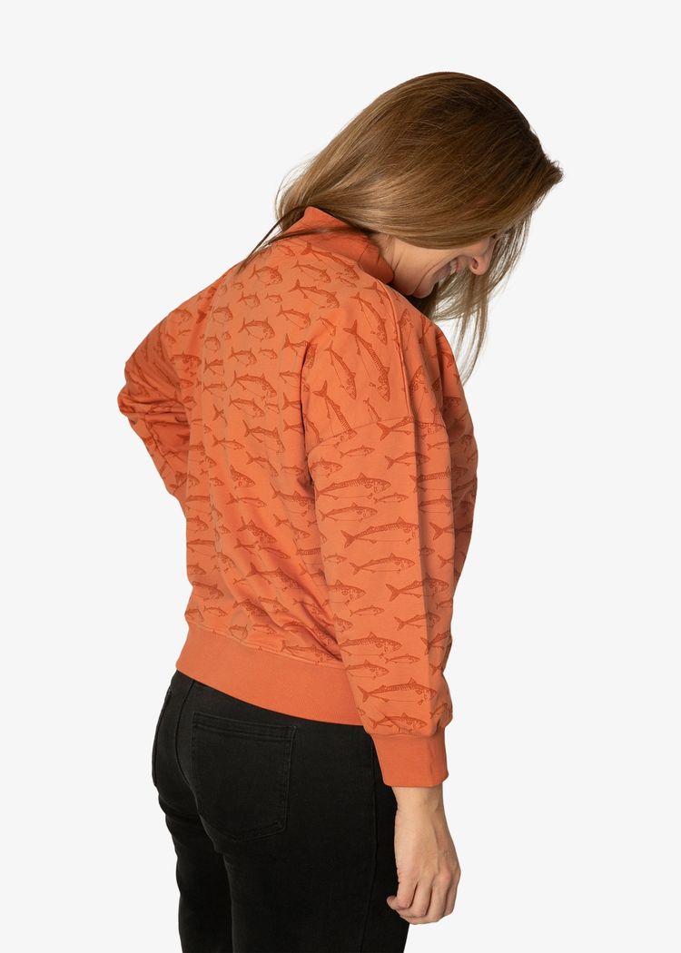 Secondary product image for "Wilma Sweater Rost Makrill Rost"
