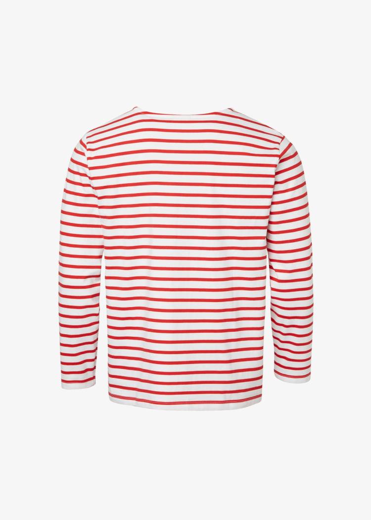 Secondary product image for "Marin Rand Vit Röd Unisex"