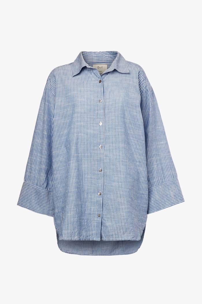 Secondary product image for "Melli Shirt Ocean Line peach"