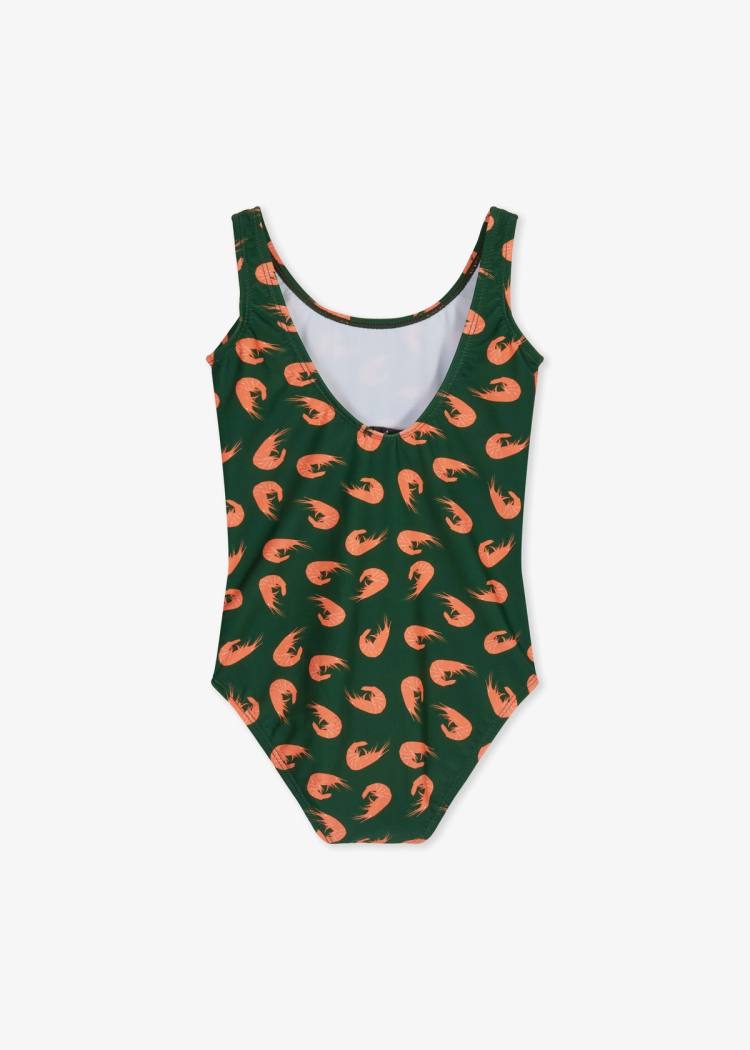 Secondary product image for "Lottis Baddräkt Räka Grön"