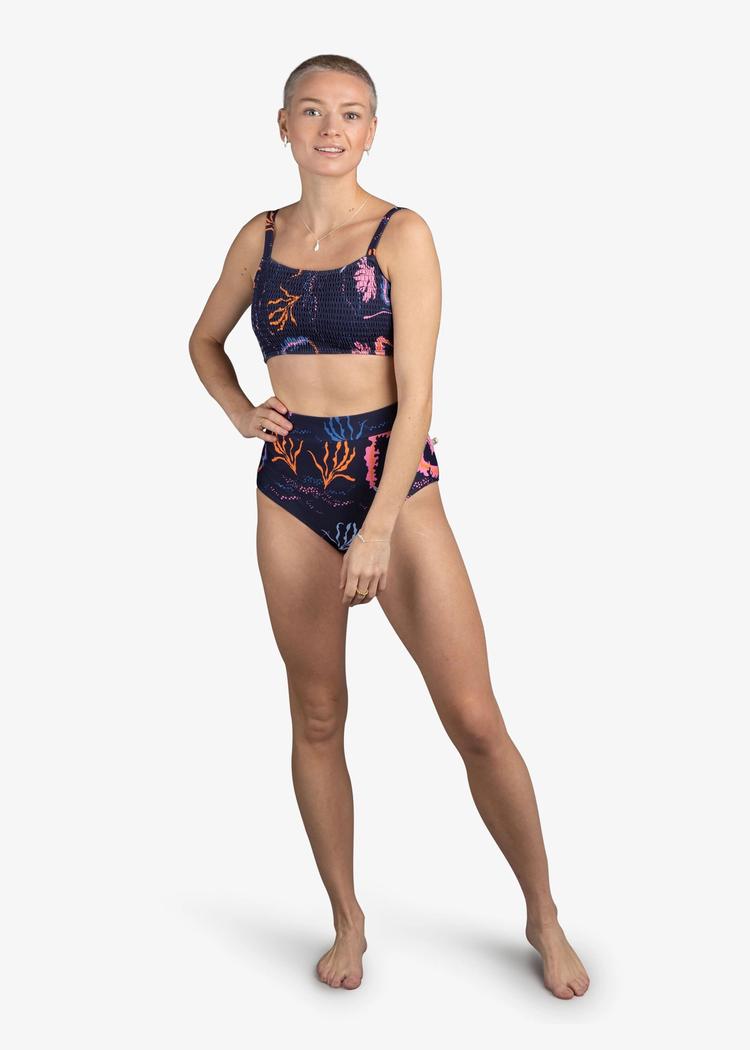 Secondary product image for "Ilse Waffle Bikini Trosa Tång Multi"