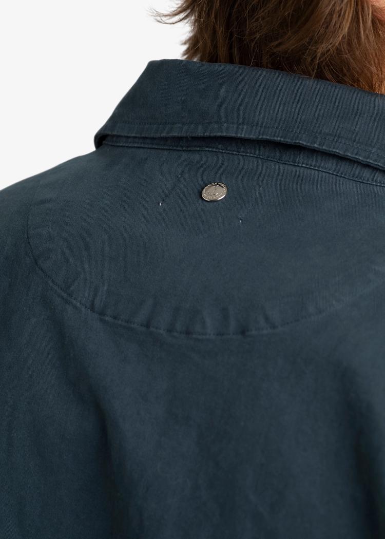 Secondary product image for "Three Pocket Overshirt Navy"